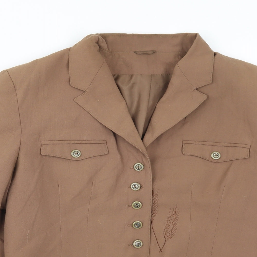 Preworn Womens Brown   Jacket  Size 10