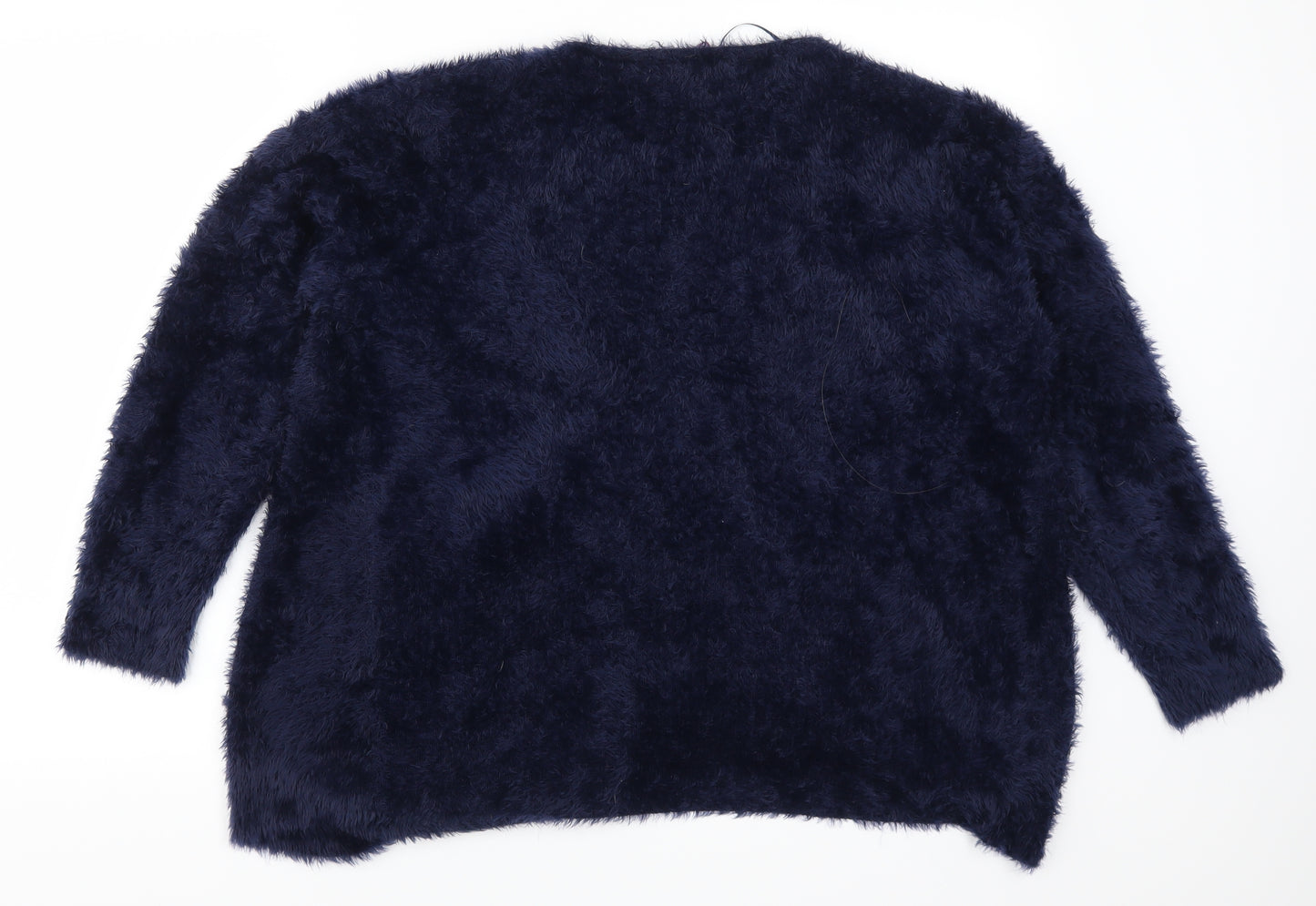 Klass Womens Blue   Cardigan Jumper Size XL