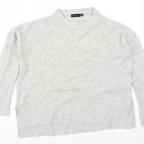 New Look Womens Grey   Pullover Jumper Size S