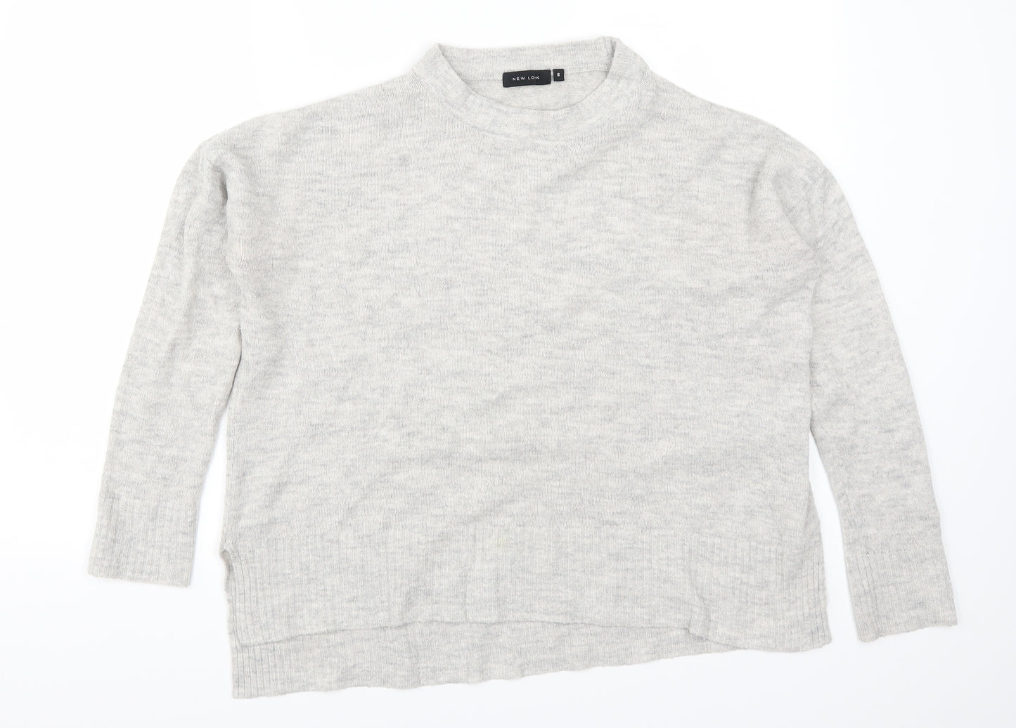 New Look Womens Grey   Pullover Jumper Size S