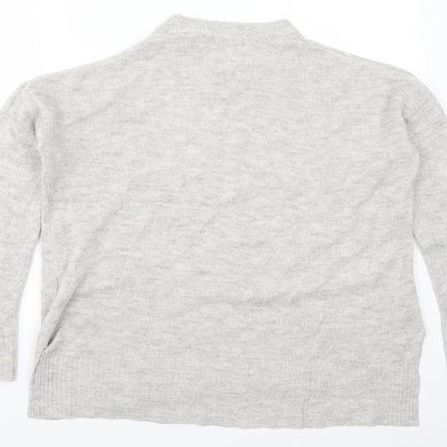 New Look Womens Grey   Pullover Jumper Size S