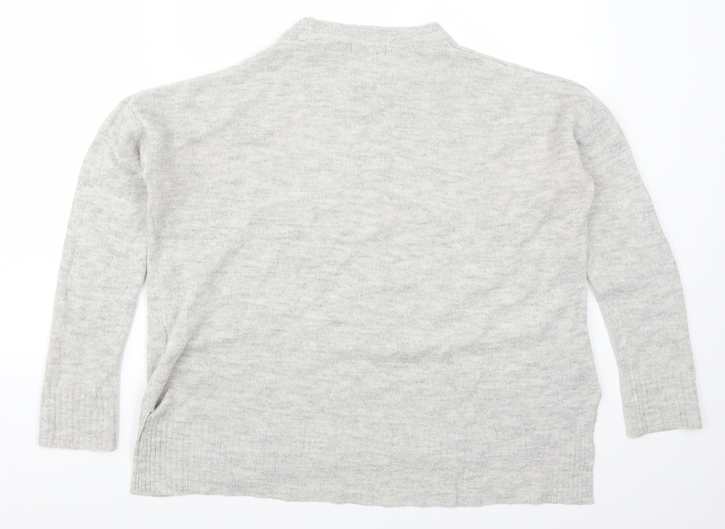 New Look Womens Grey   Pullover Jumper Size S