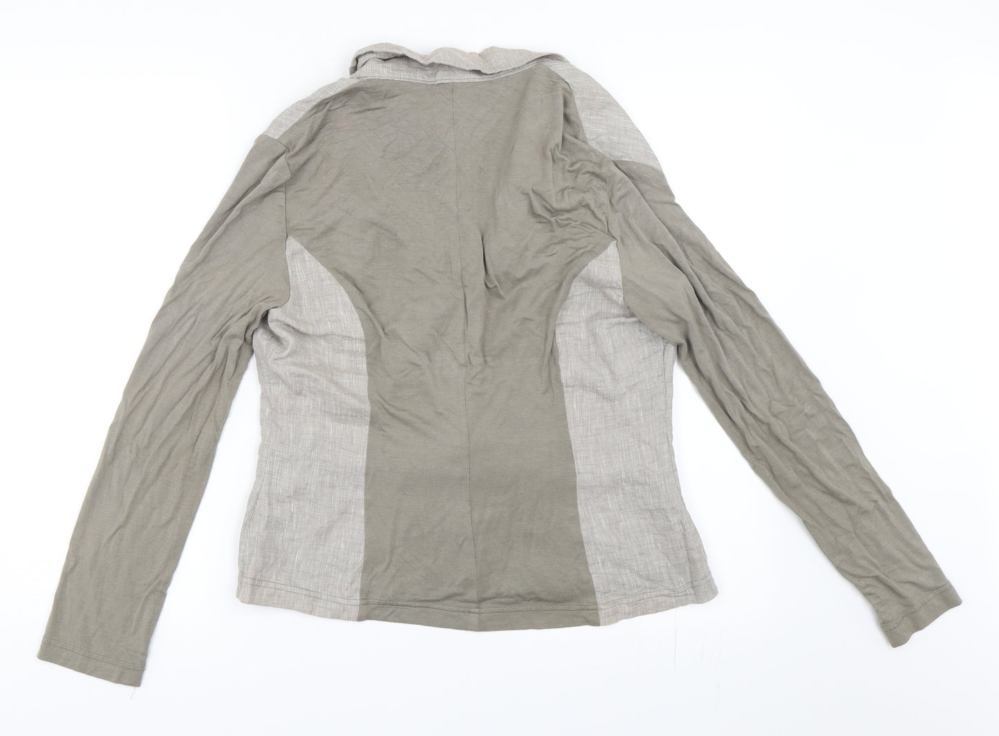 Kapalua Womens Beige   Jacket Blazer Size 14