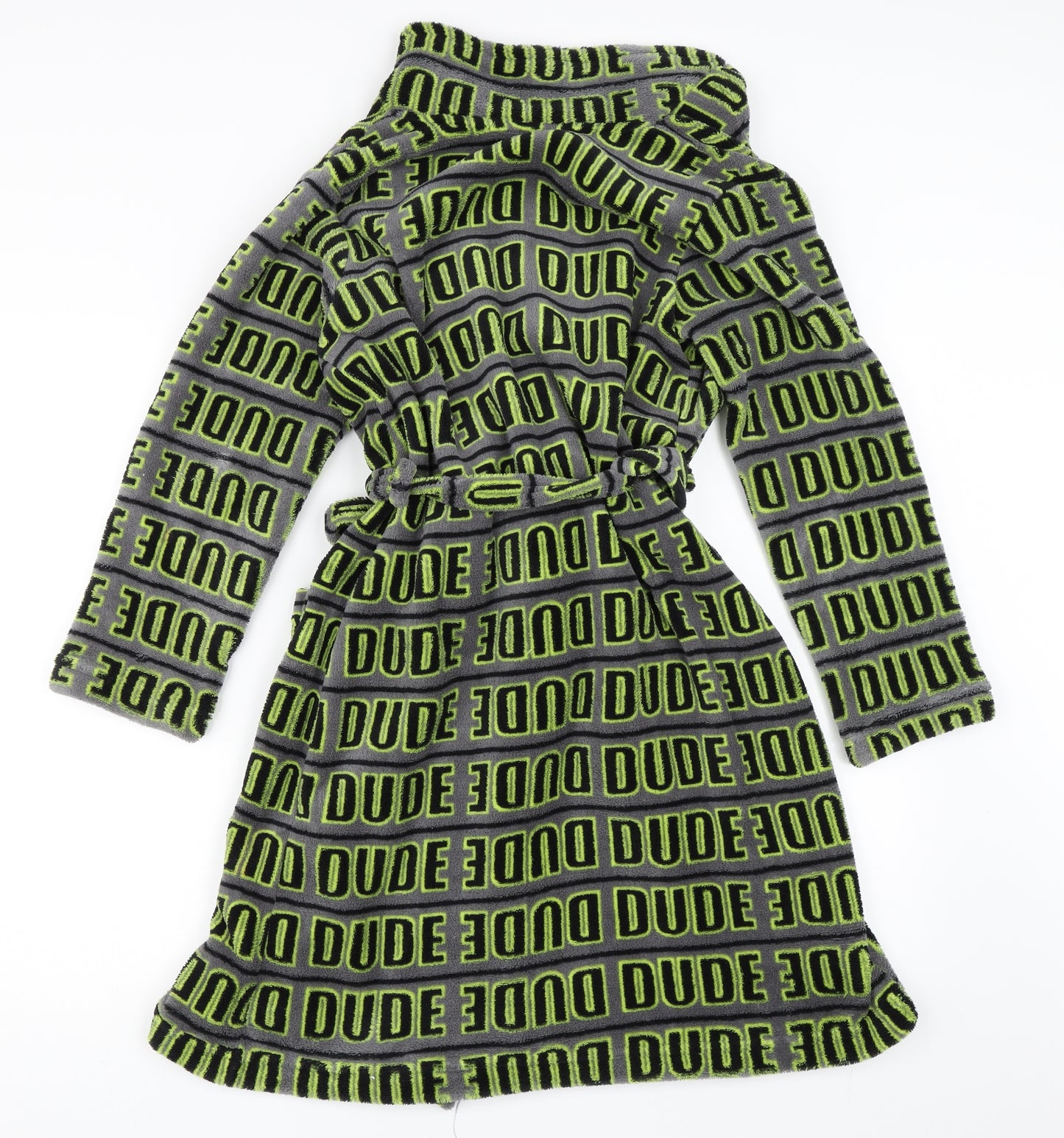 Tilt Boys Green Solid   Robe Size 10 Years  - dude