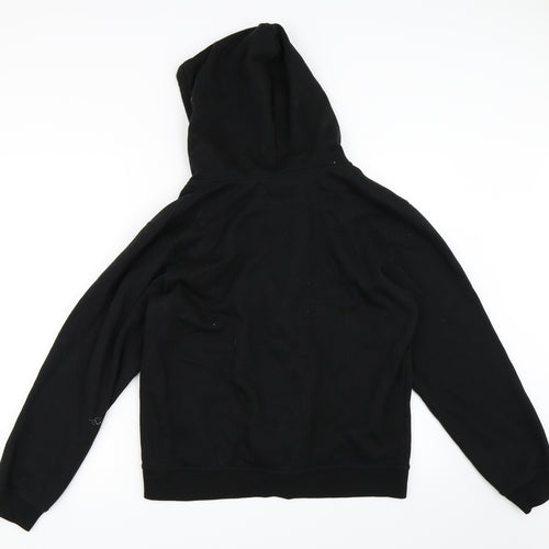 Clique Mens Black   Full Zip Hoodie Size M