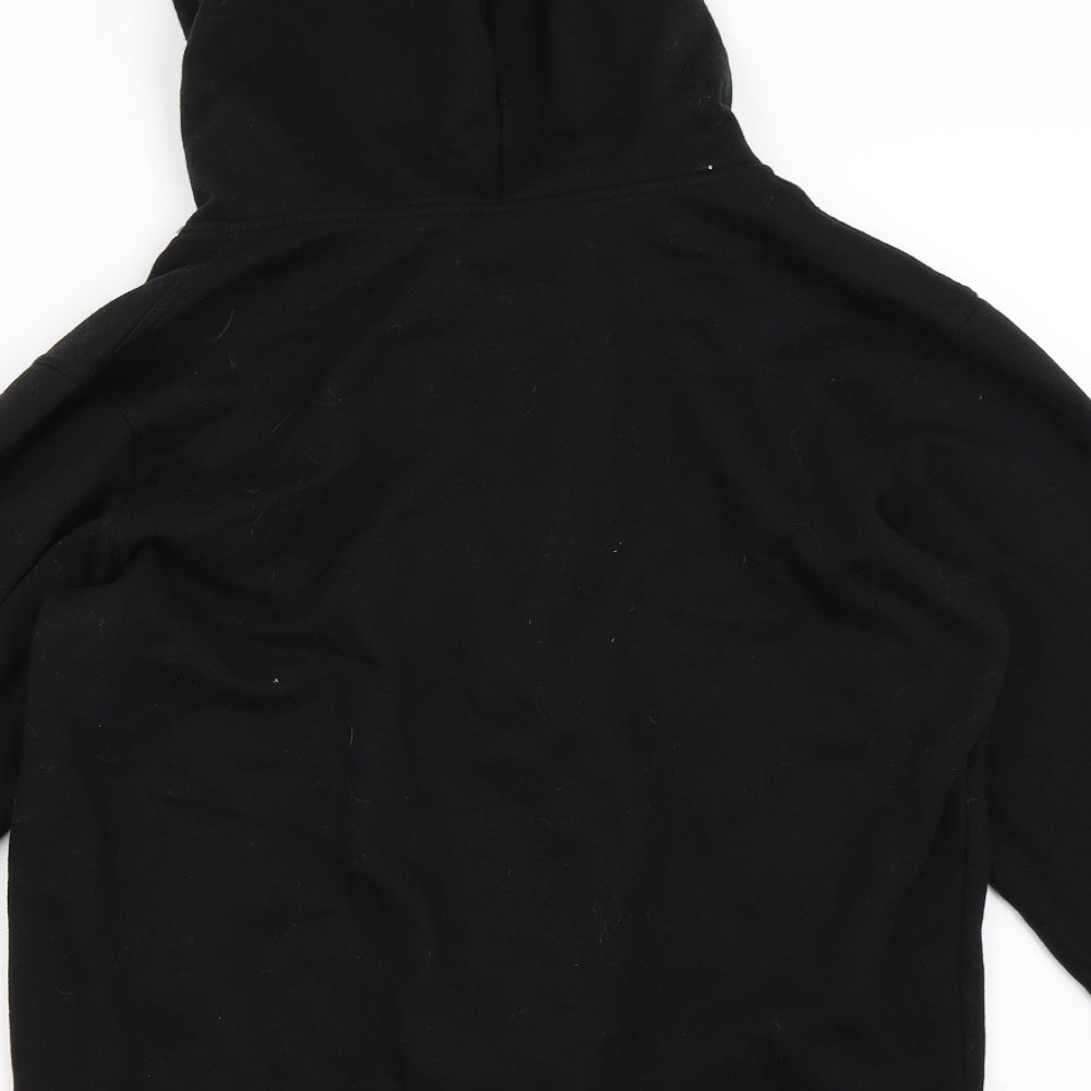 Clique Mens Black   Full Zip Hoodie Size M