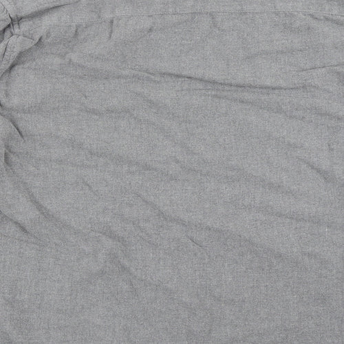 Easy Mens Grey    Button-Up Size M