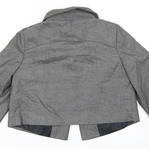 H&M Womens Grey   Jacket Blazer Size 38