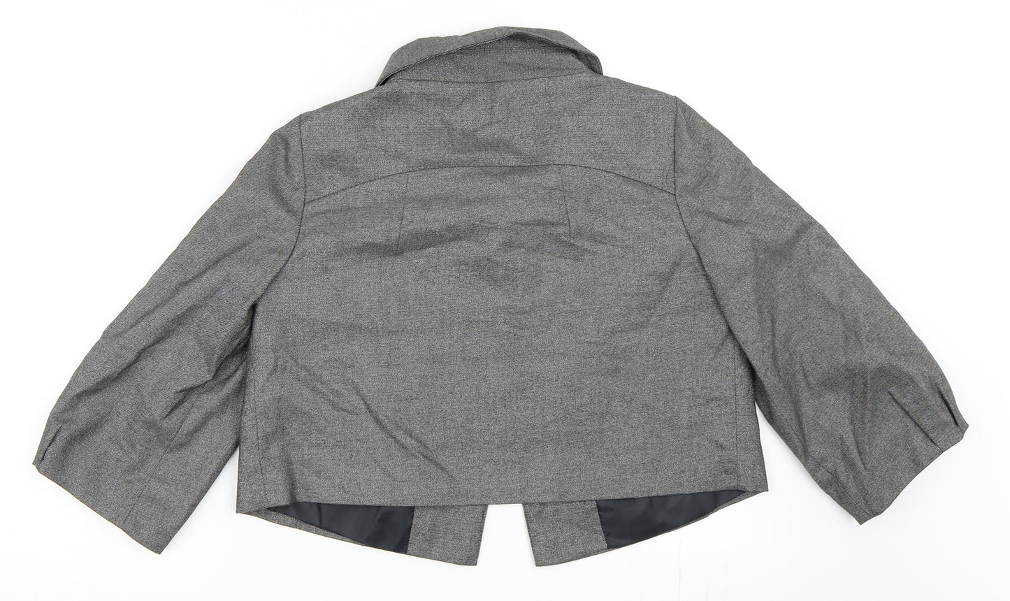 H&M Womens Grey   Jacket Blazer Size 38