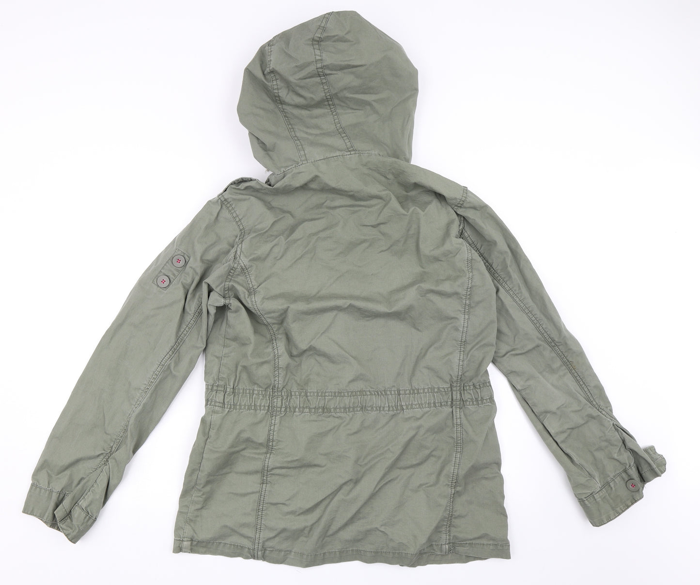 Primark Womens Green   Jacket Coat Size 12