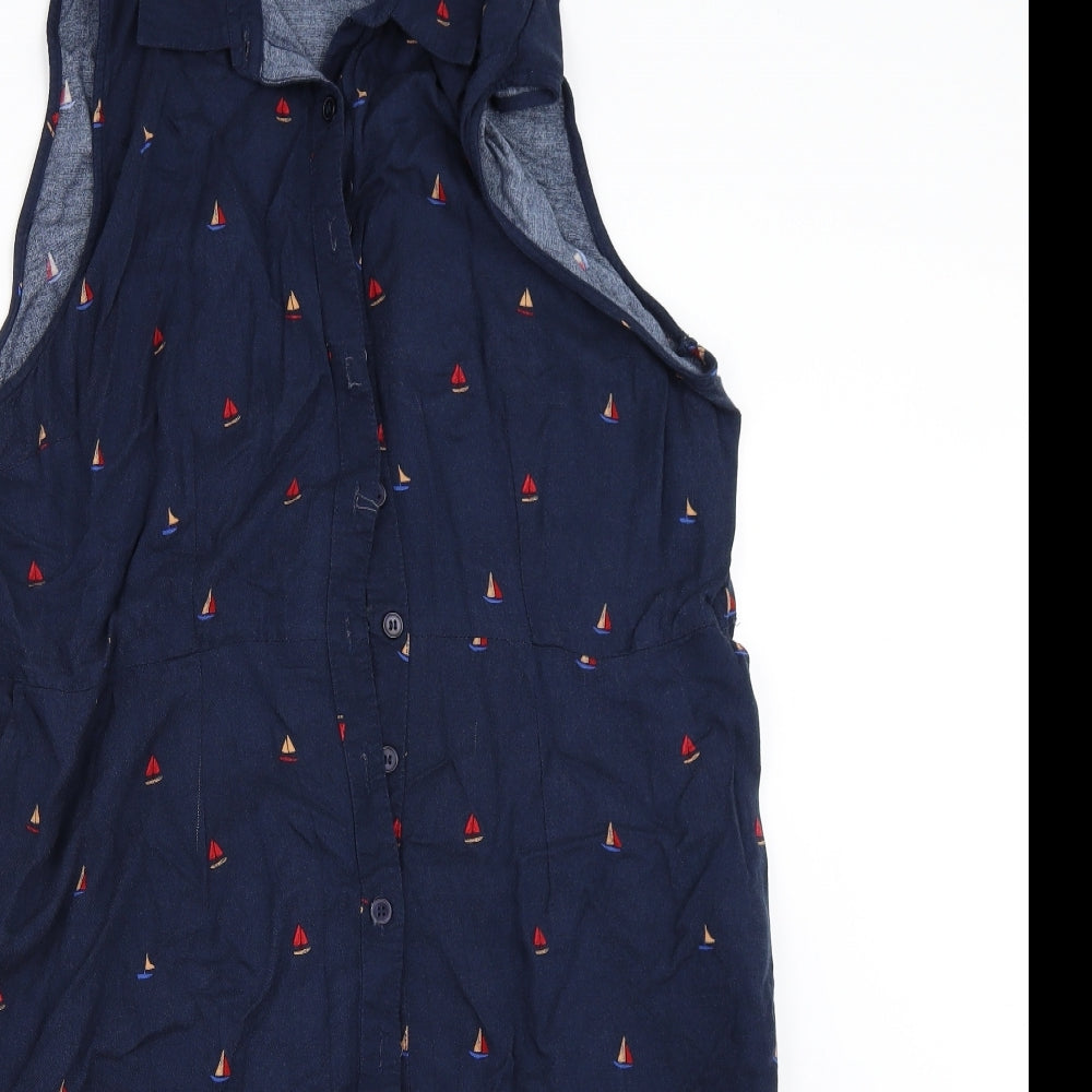 TU Womens Blue   Shirt Dress  Size 20