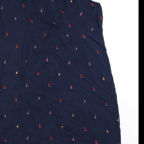 TU Womens Blue   Shirt Dress  Size 20