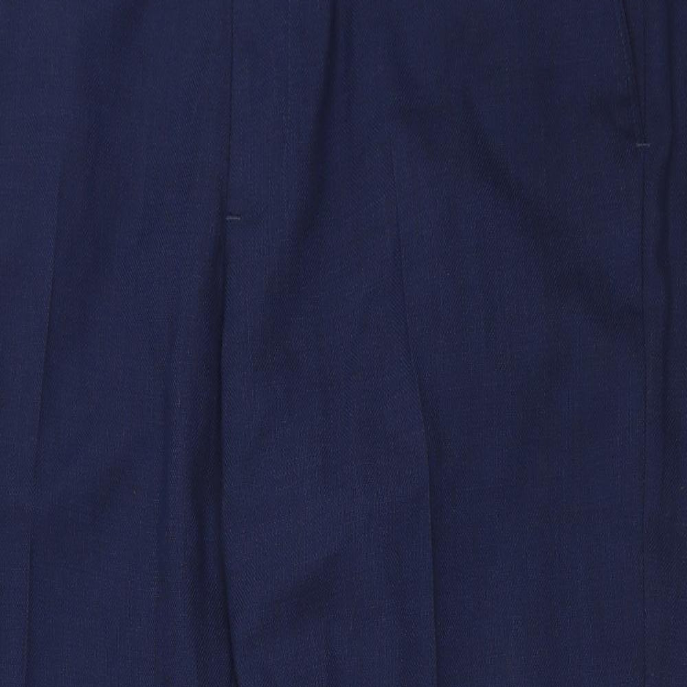 Marks and Spencer Mens Blue   Trousers  Size 36 in L29 in