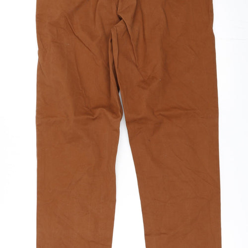 NEXT Womens Brown   Chino Trousers Size 30 in L30 in
