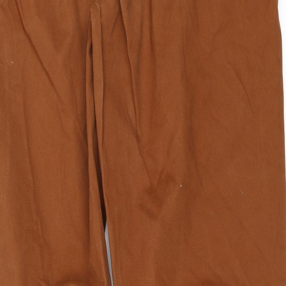 NEXT Womens Brown   Chino Trousers Size 30 in L30 in