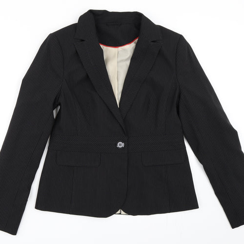 New Look Womens Black   Jacket Blazer Size 14
