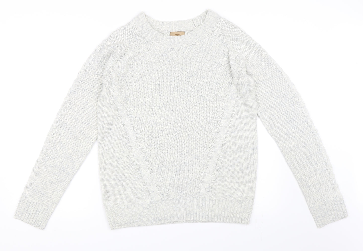 Aphorism Womens Grey   Pullover Jumper Size 14