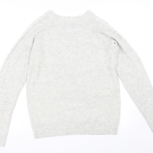 Aphorism Womens Grey   Pullover Jumper Size 14