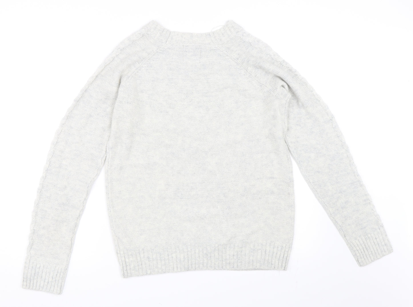 Aphorism Womens Grey   Pullover Jumper Size 14