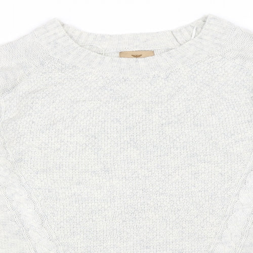 Aphorism Womens Grey   Pullover Jumper Size 14
