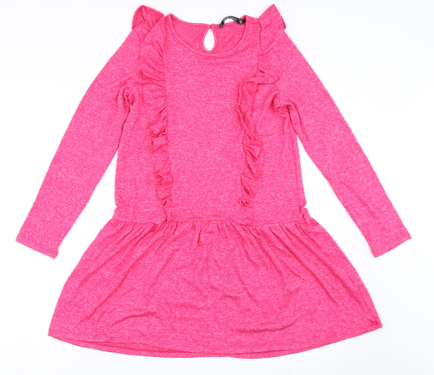 Expressions Womens Pink   Tunic Jumper Size 12