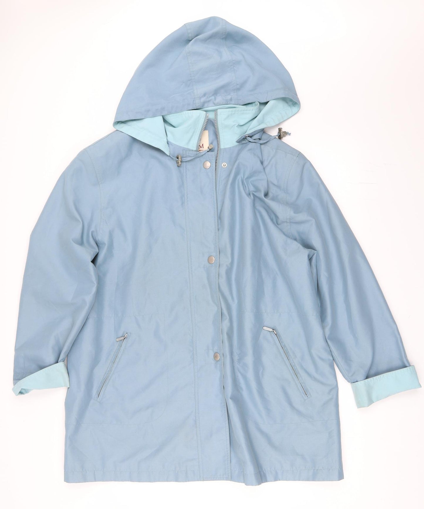 EWM Womens Blue   Overcoat Coat Size 18