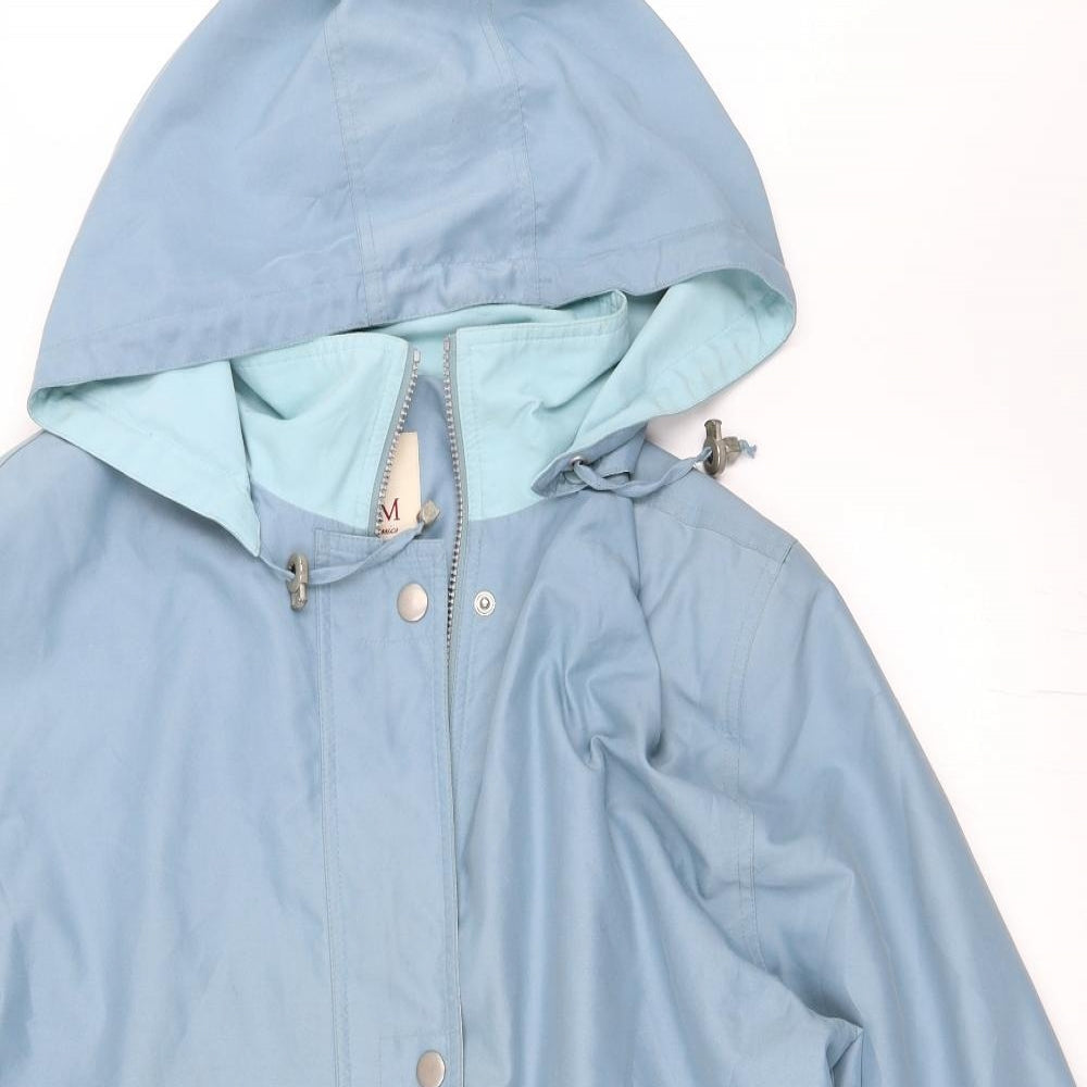EWM Womens Blue   Overcoat Coat Size 18
