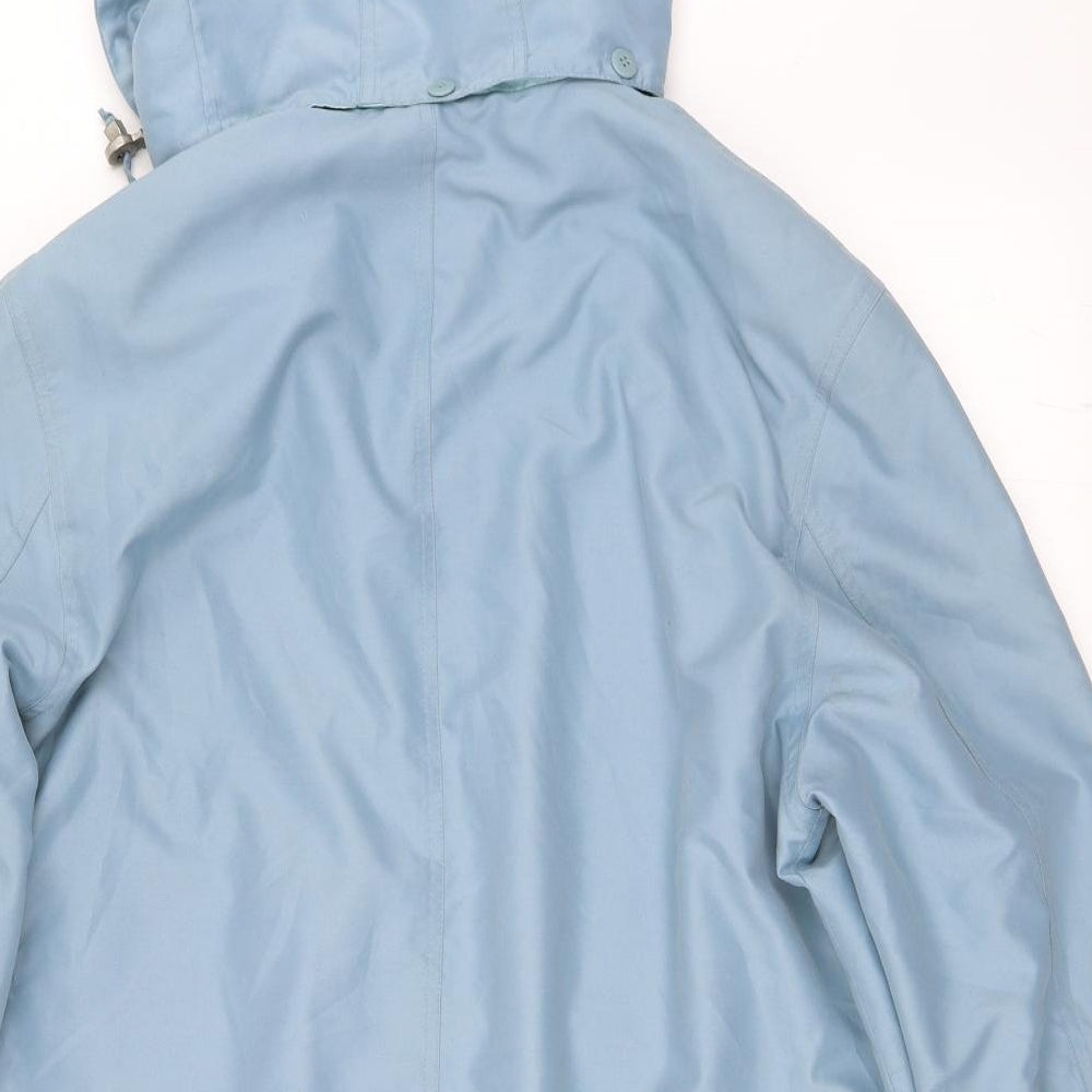 EWM Womens Blue   Overcoat Coat Size 18