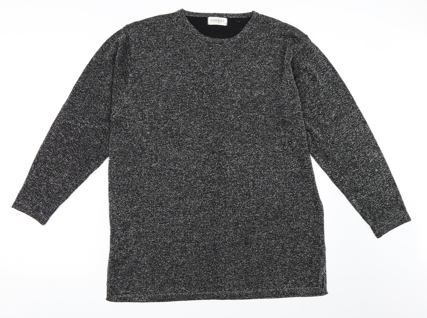 Fabrizo Womens Grey   Pullover Jumper Size M