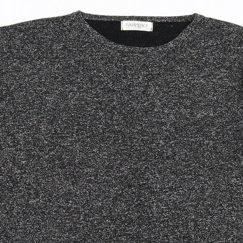 Fabrizo Womens Grey   Pullover Jumper Size M