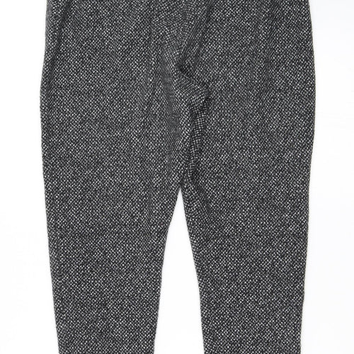 TU Womens Grey   Capri Trousers Size 10 L24 in