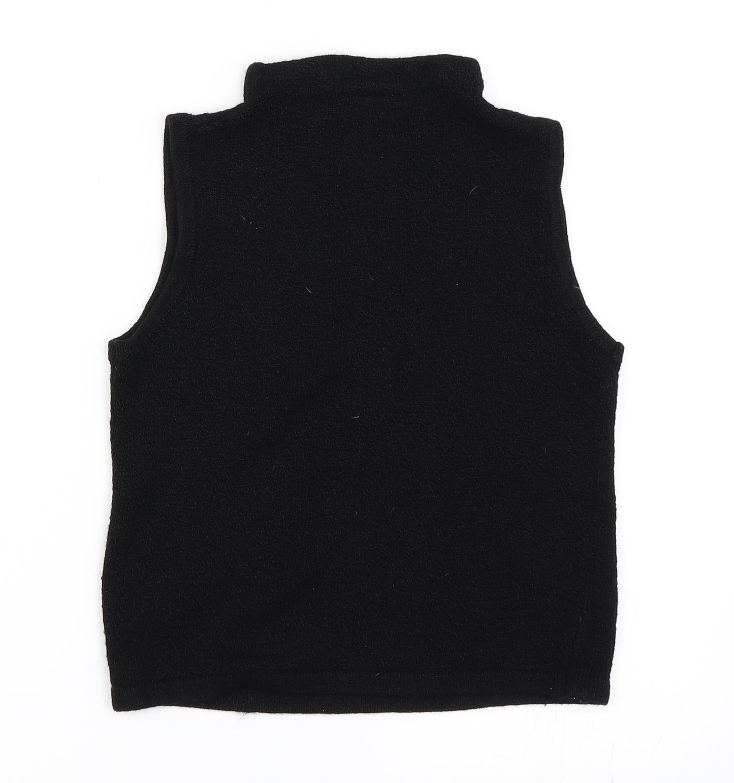 Miss Selfridge Womens Black   Vest Jumper Size 12