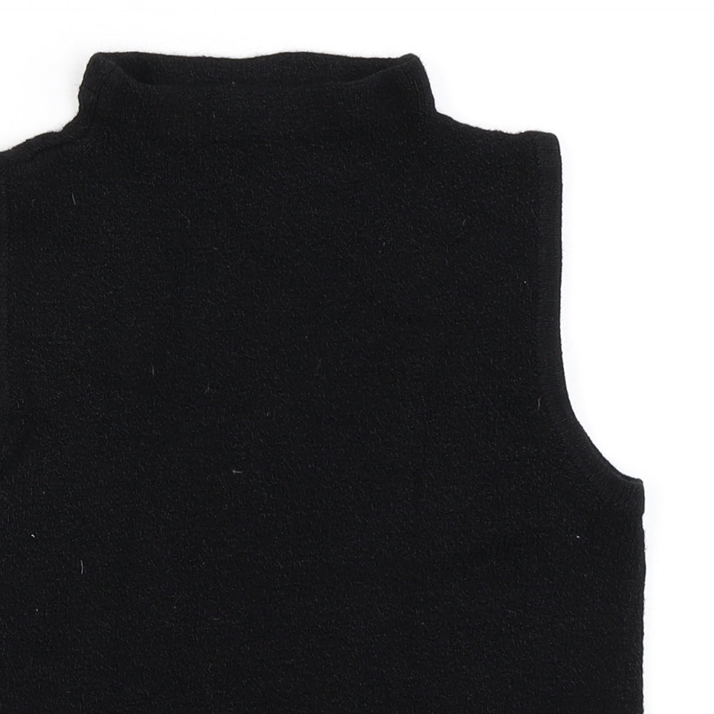 Miss Selfridge Womens Black   Vest Jumper Size 12