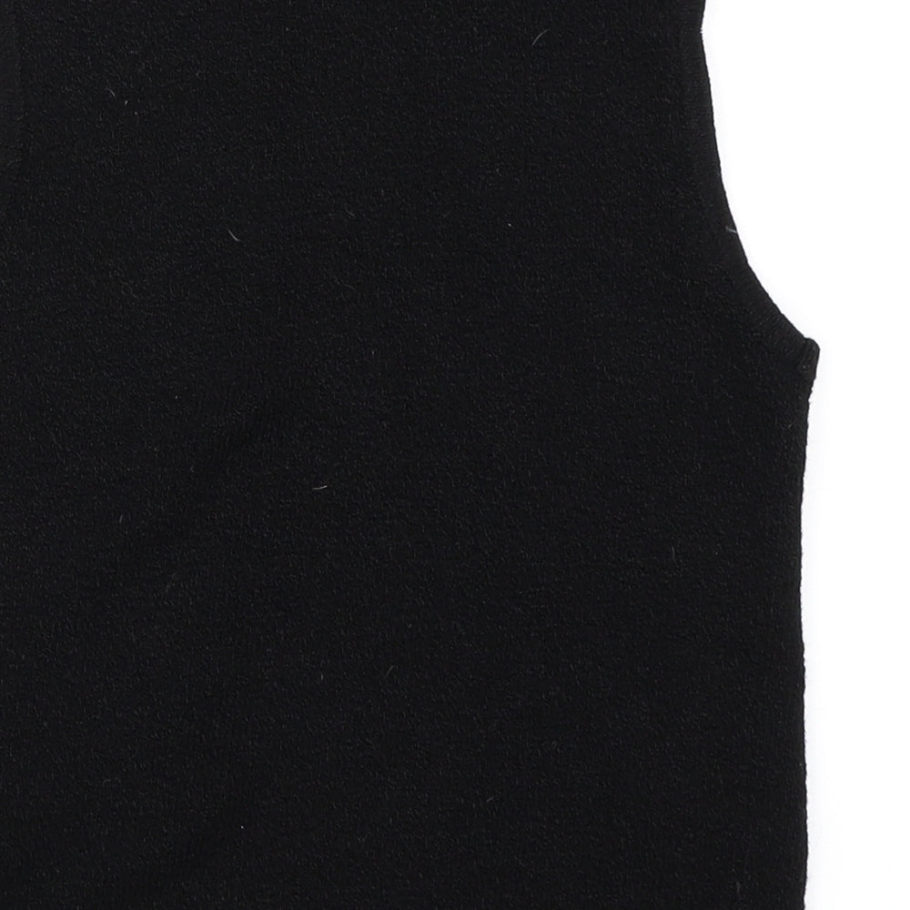 Miss Selfridge Womens Black   Vest Jumper Size 12