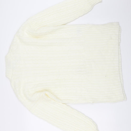 NEXT Womens Ivory   Tunic Jumper Size M