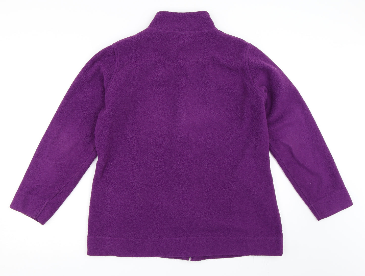 EWM Womens Purple  Fleece Jacket  Size L