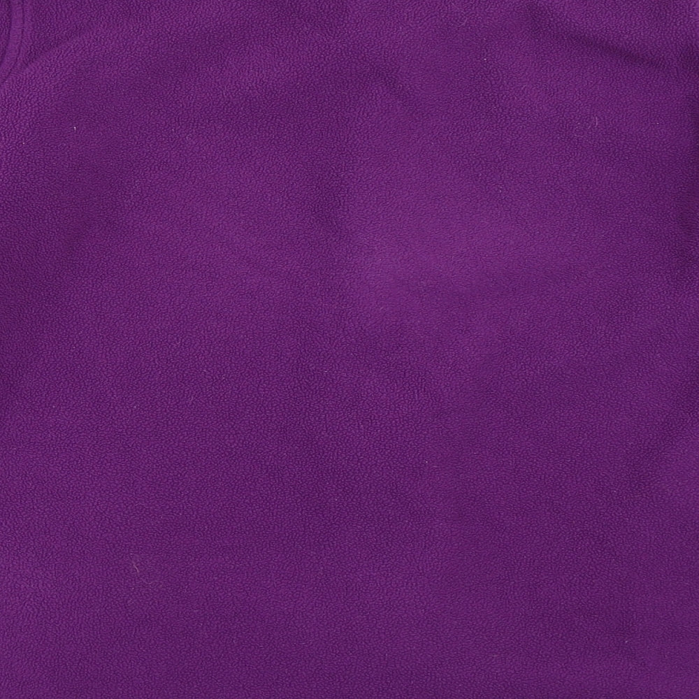 EWM Womens Purple  Fleece Jacket  Size L