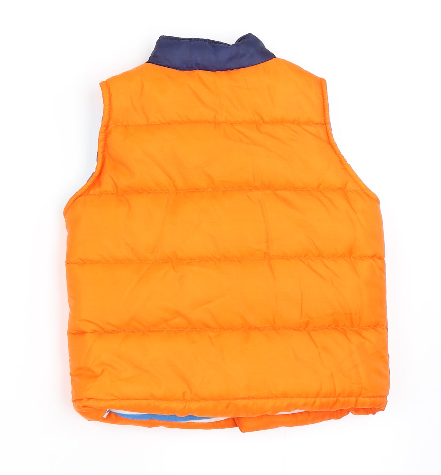 Pep&Co Boys Orange   Gilet Coat Size 18-24 Months