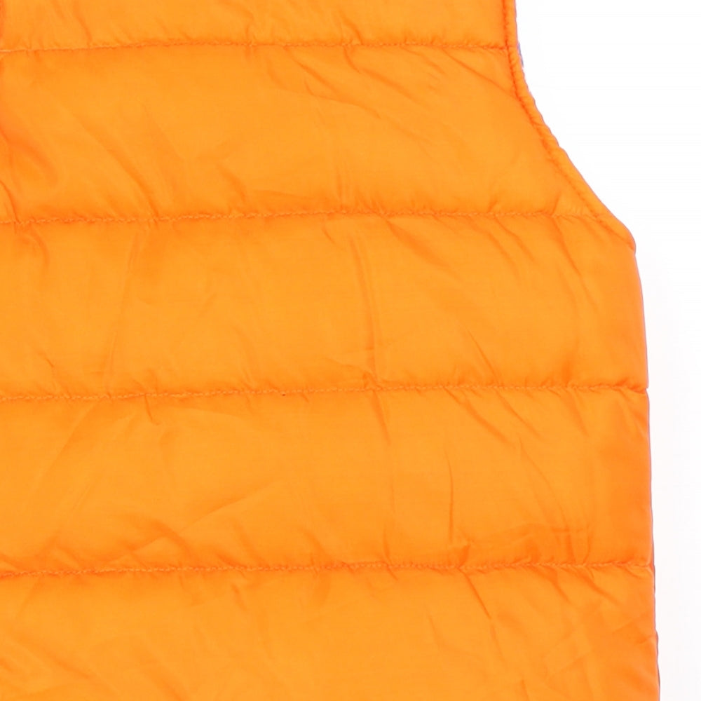 Pep&Co Boys Orange   Gilet Coat Size 18-24 Months