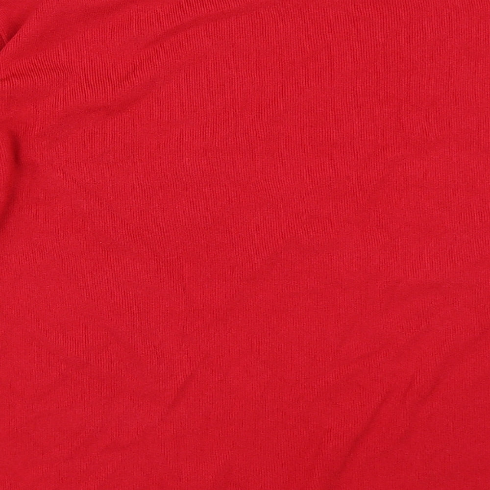 Frank Saul Womens Red   Pullover Jumper Size L