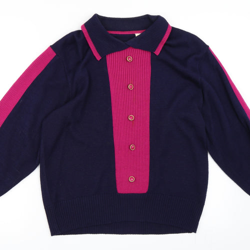 Preworn Womens Blue   Pullover Jumper Size 14