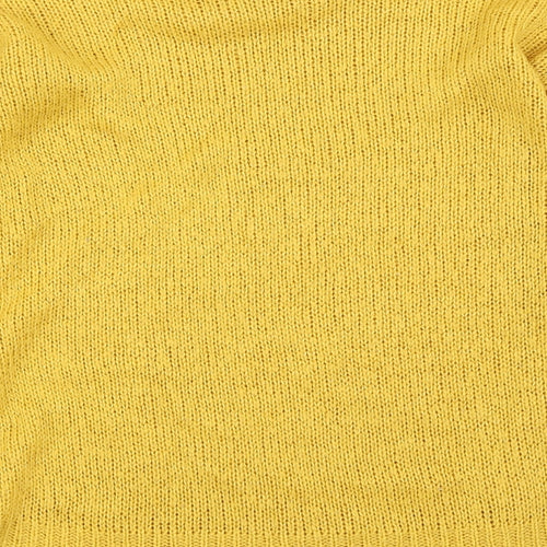 New Look Womens Yellow   Pullover Jumper Size M