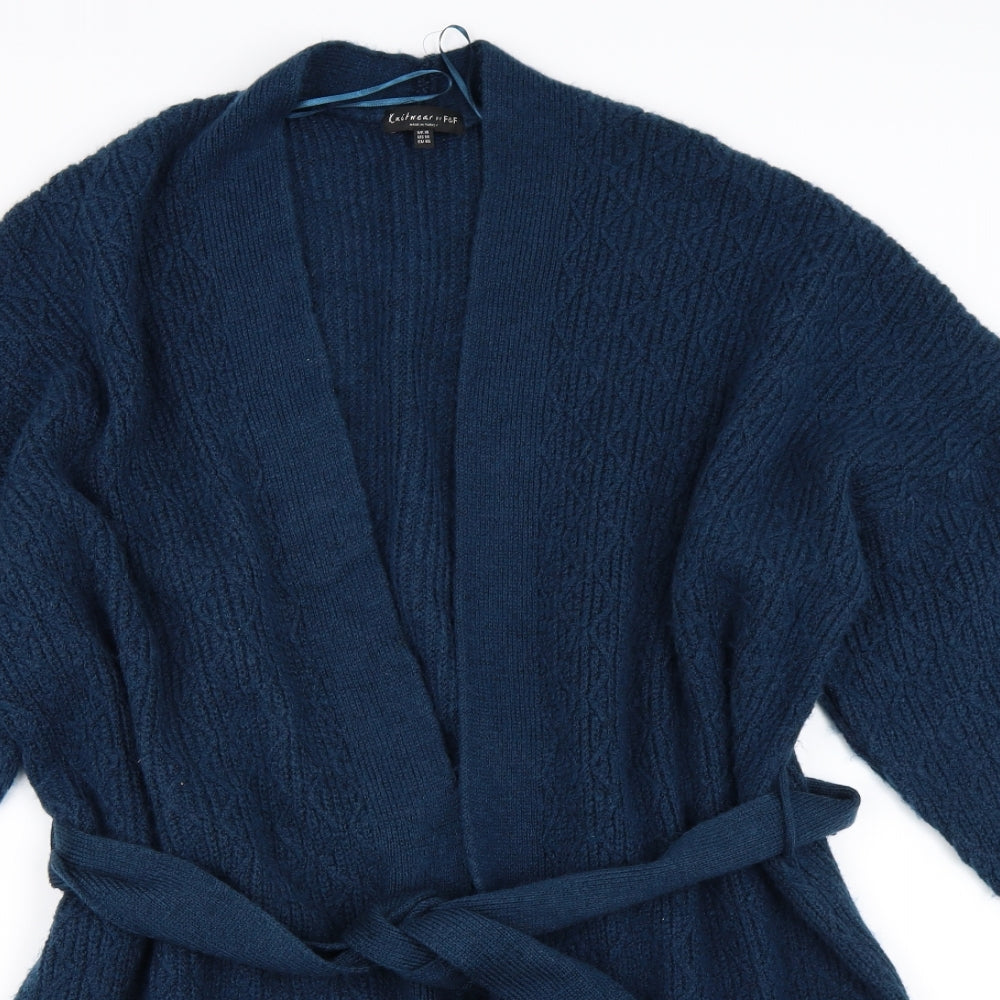 F&F Womens Blue   Cardigan Jumper Size 18