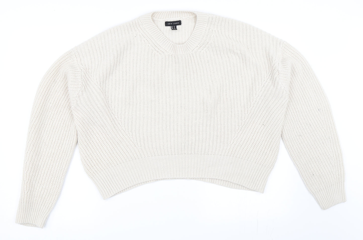 New Look Womens Beige   Pullover Jumper Size S