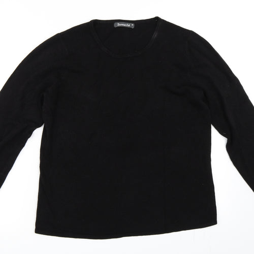 Bonmarché Womens Black   Pullover Jumper Size M