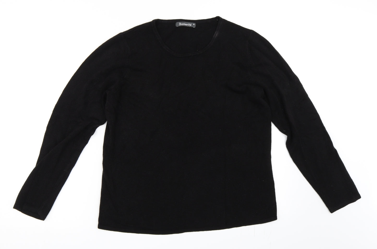 Bonmarché Womens Black   Pullover Jumper Size M