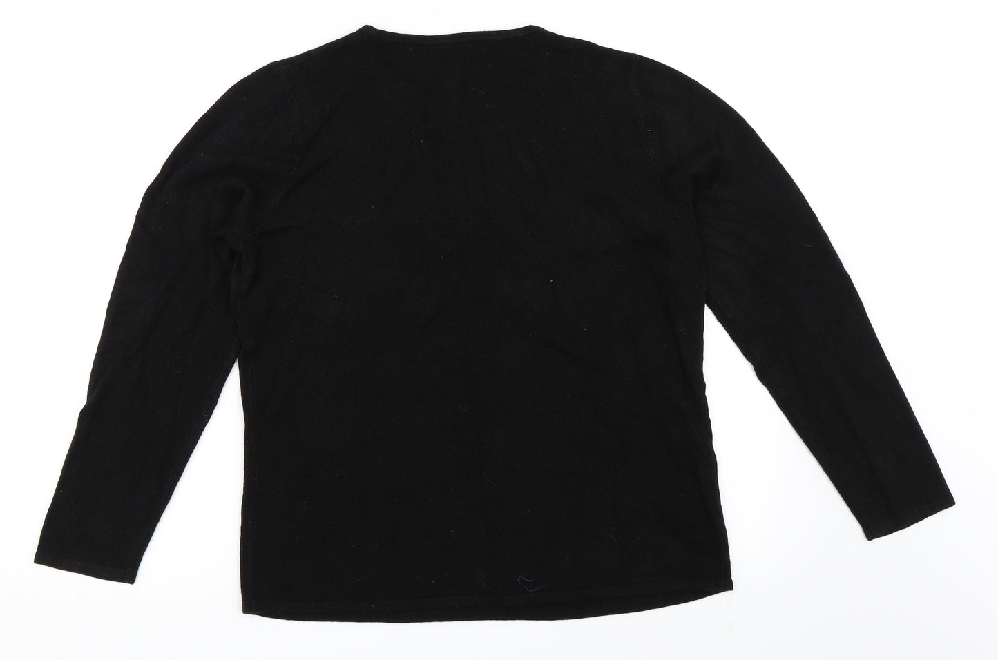 Bonmarché Womens Black   Pullover Jumper Size M