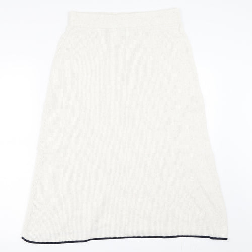 Marks and Spencer Womens Beige   A-Line Skirt Size M