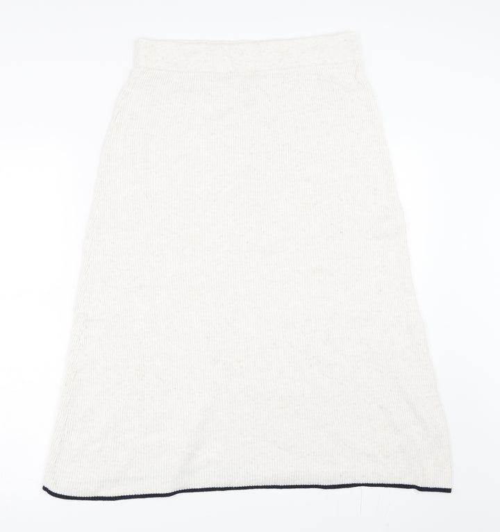 Marks and Spencer Womens Beige   A-Line Skirt Size M