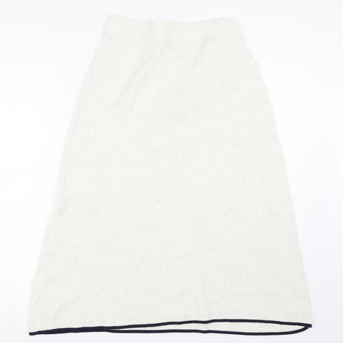 Marks and Spencer Womens Beige   A-Line Skirt Size M